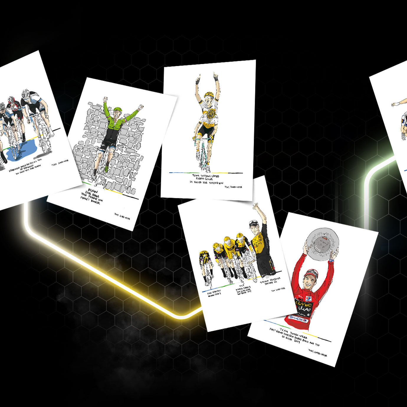 Shirt Team Jumbo-Visma 2023