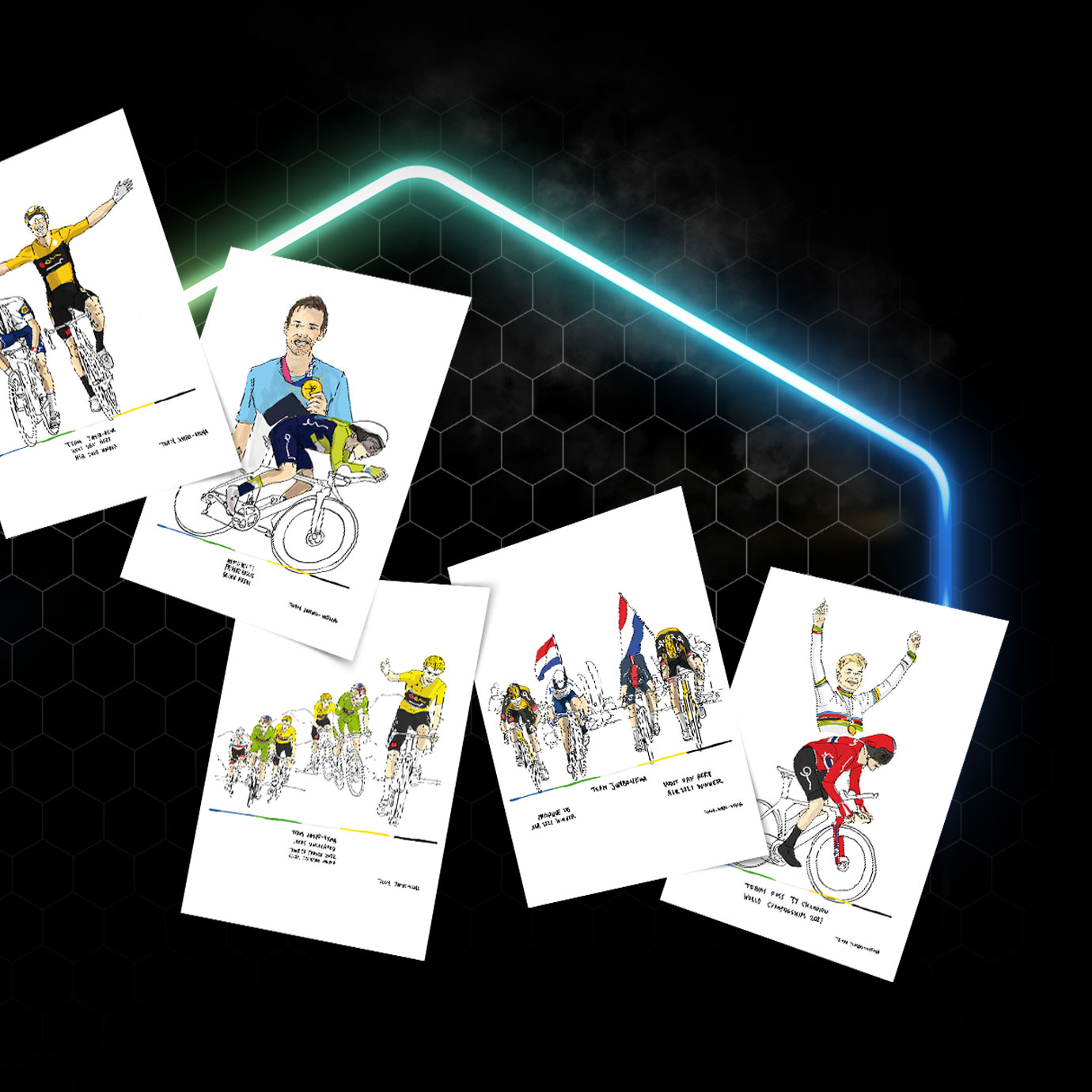 Shirt Team Jumbo-Visma 2023